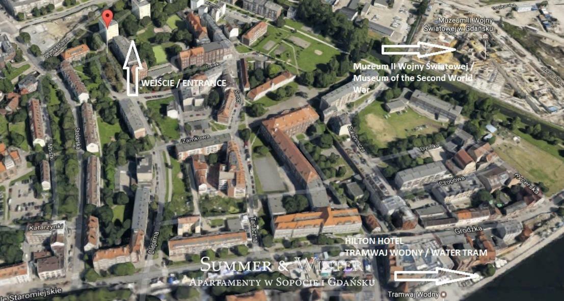 Family Luxury Green Apartment 1-6, 2 Sypialnie I Studio, 52 M2 Gdańsk Exterior foto