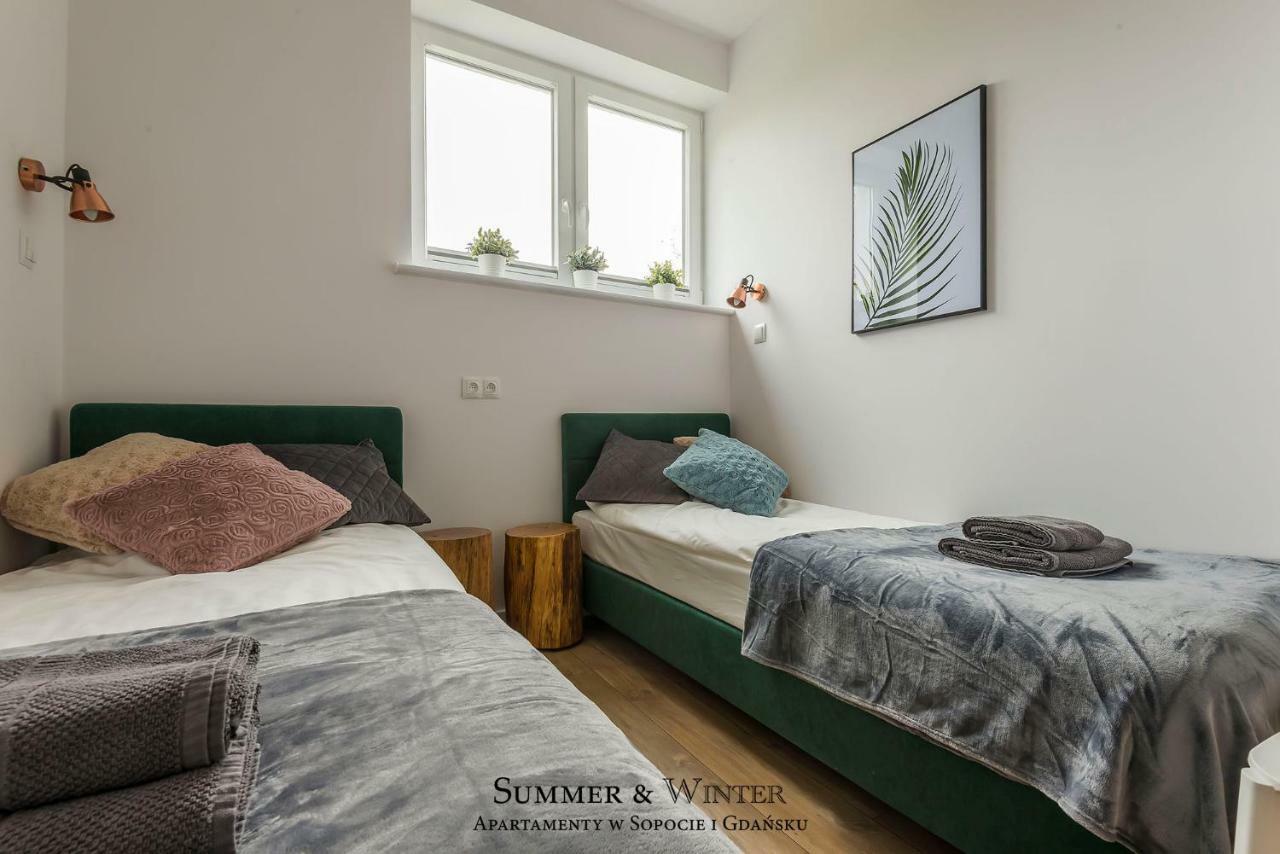 Family Luxury Green Apartment 1-6, 2 Sypialnie I Studio, 52 M2 Gdańsk Exterior foto