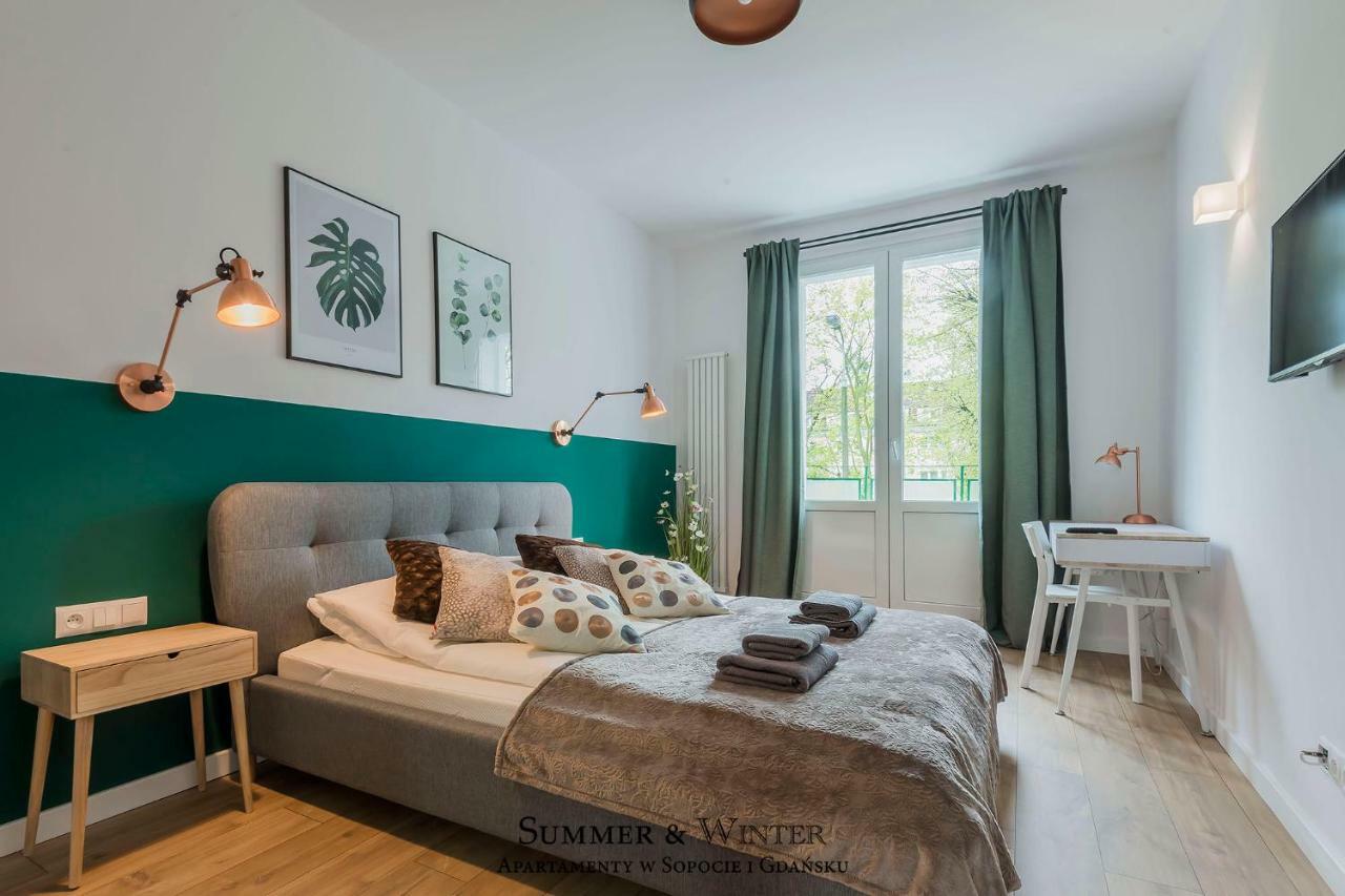 Family Luxury Green Apartment 1-6, 2 Sypialnie I Studio, 52 M2 Gdańsk Exterior foto